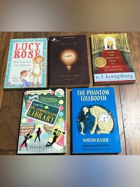 Bundle of 5 Kids Chapter Books, Ages 9-12